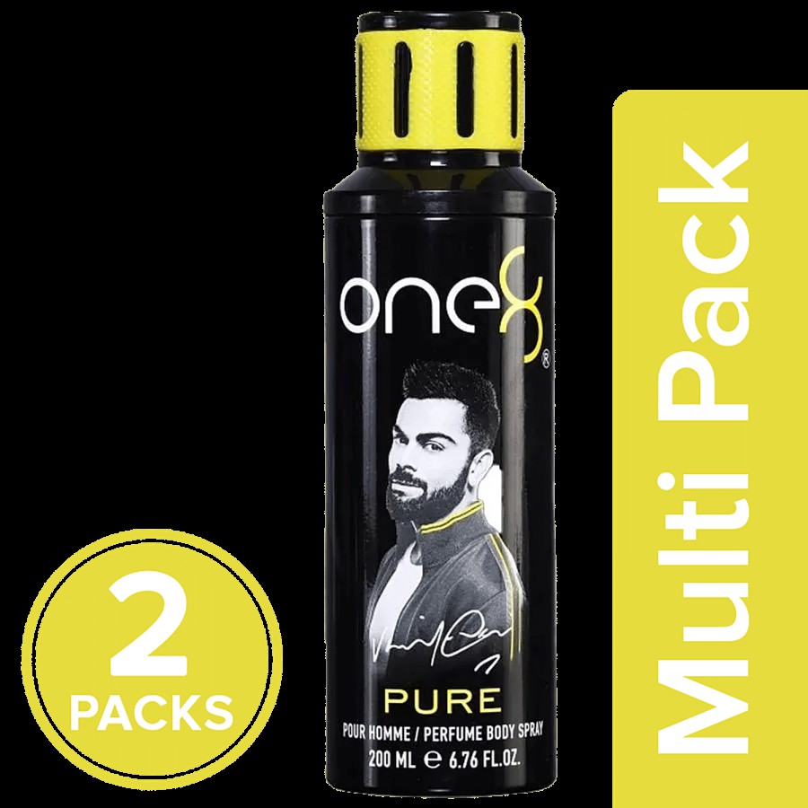 One8 By Virat Kohli Perfume Body Spray - Pure