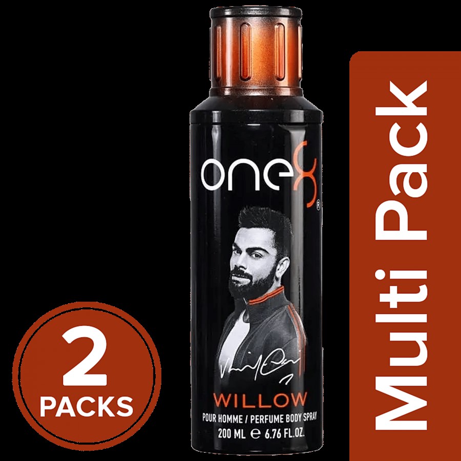 One8 By Virat Kohli Perfume Body Spray - Willow