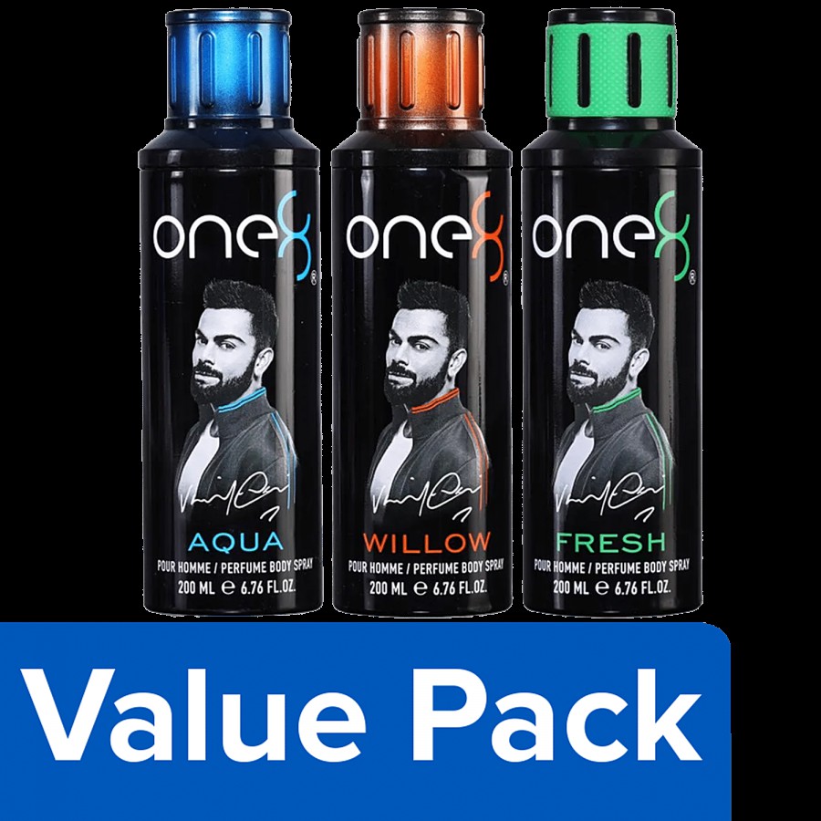 One8 By Virat Kohli Perfume Body Spray  (Aqua