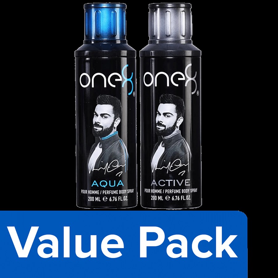 One8 By Virat Kohli Perfume Body Spray (Aqua