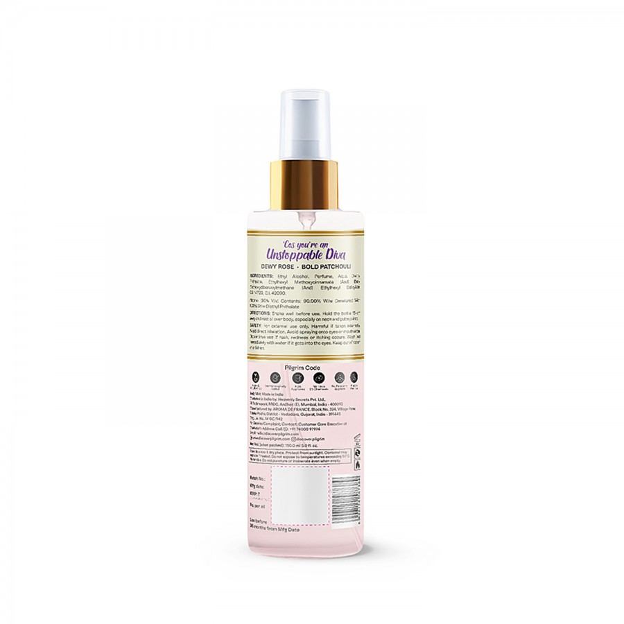 Pilgrim NY Babe Body Mist - Rose With Patchouli