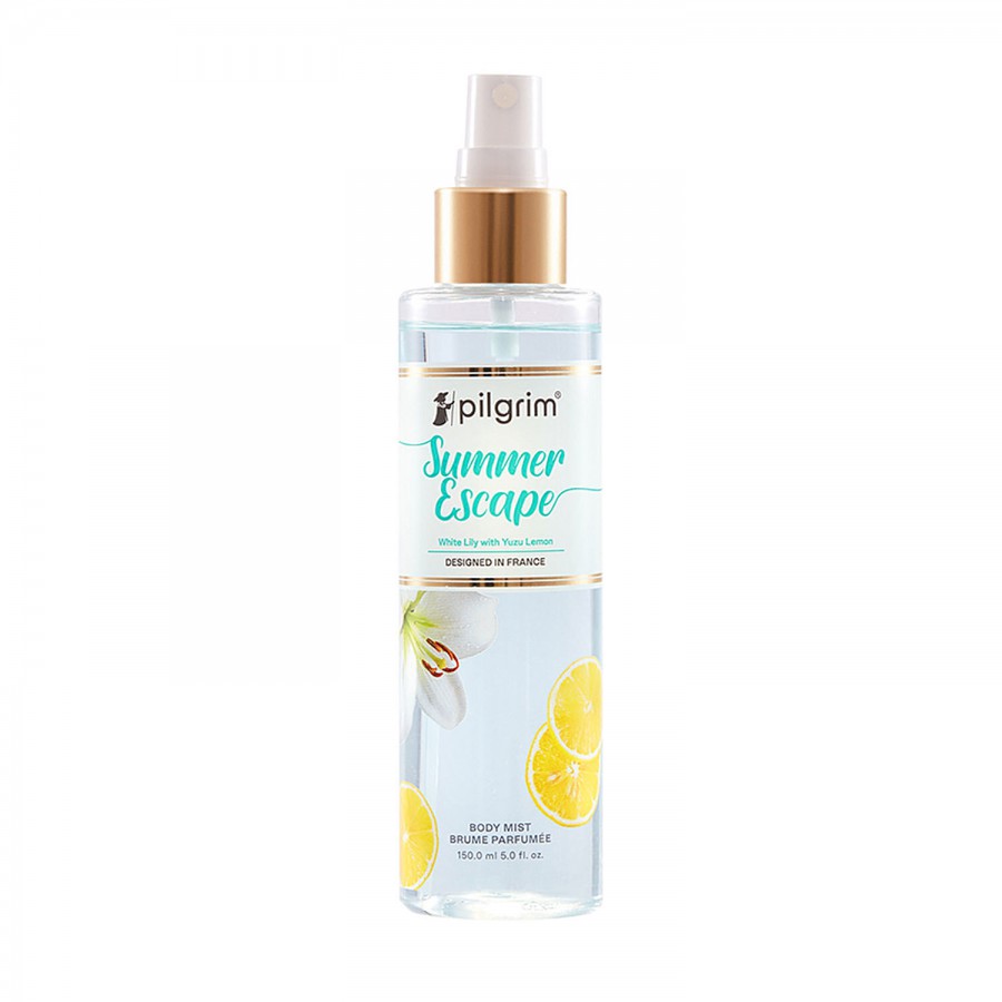 Pilgrim Summer Escape Body Mist - White Lily With Yuzu Lemon