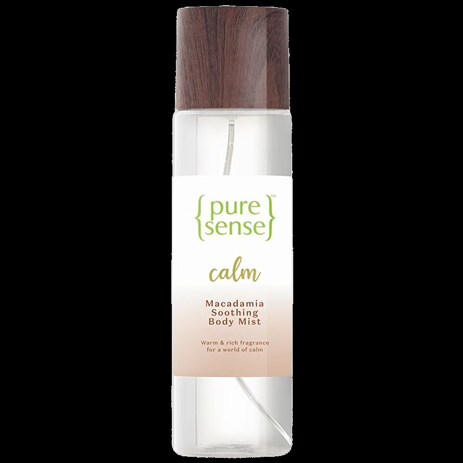 PureSense Calm Macadamia Soothing Body Mist - Warm & Rich Fragrance