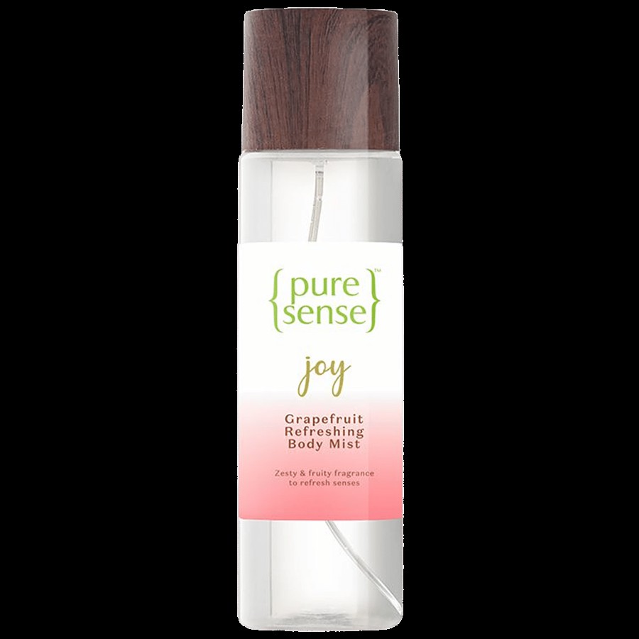 PureSense Joy Grapefruit Refreshing Body Mist - Zesty & Fruity Fragrance