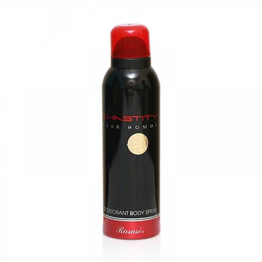 Rasasi Deodorant Body Spray - Black Chastity Pour Homme