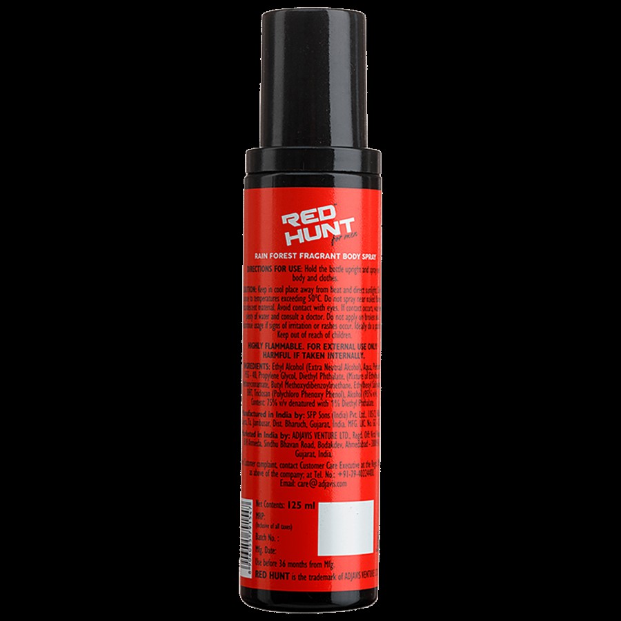 Red Hunt Rain Forest - Body Spray