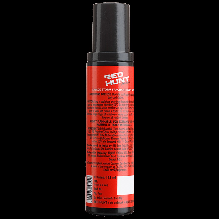 Red Hunt Savage Storm - Body Spray