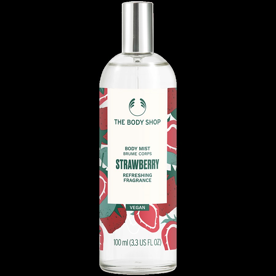 The Body Shop Strawberry Body Mist For Women