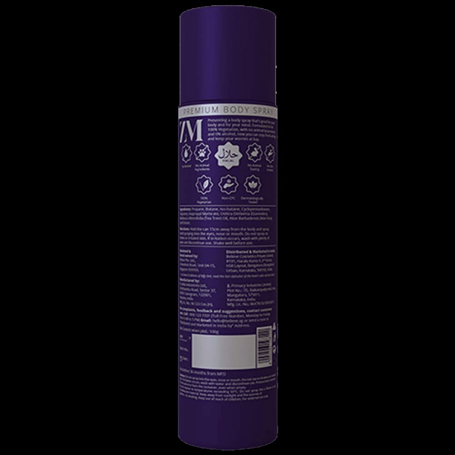 ZM Zayn & Myza Icon No Alcohol Body Spray - For Men