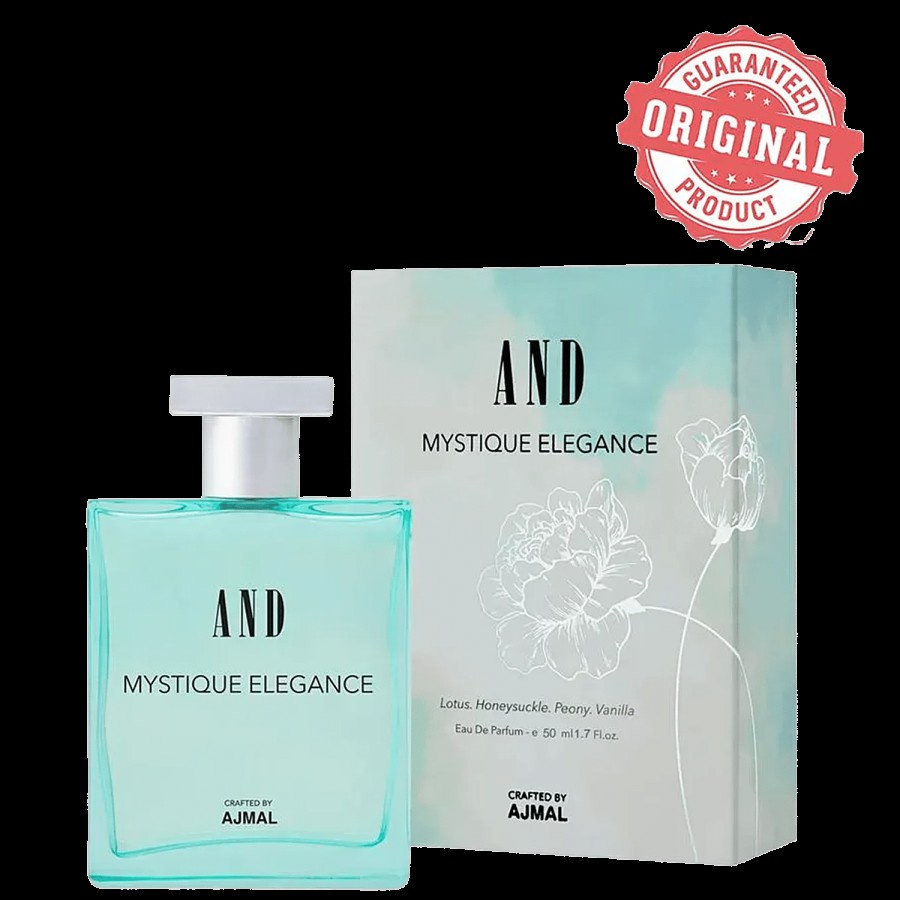 AND Mystique Elegance Eau De Parfum - For Women Crafted By Ajmal