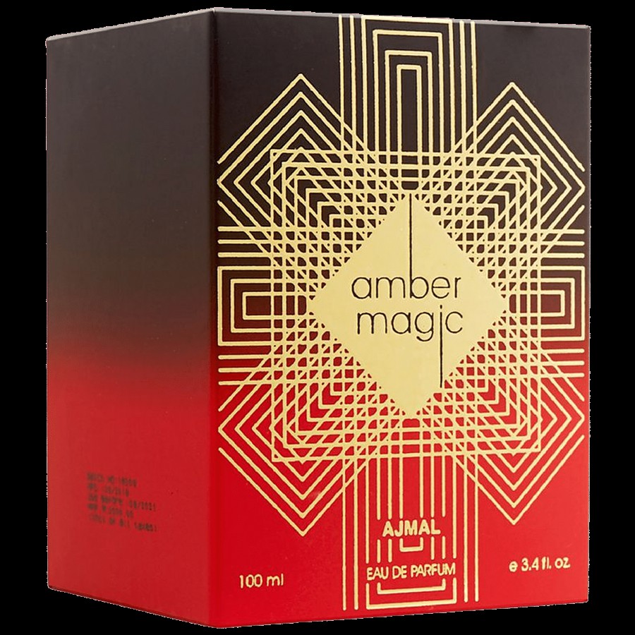 Ajmal Amber Magic EDP Woody Perfume For Men