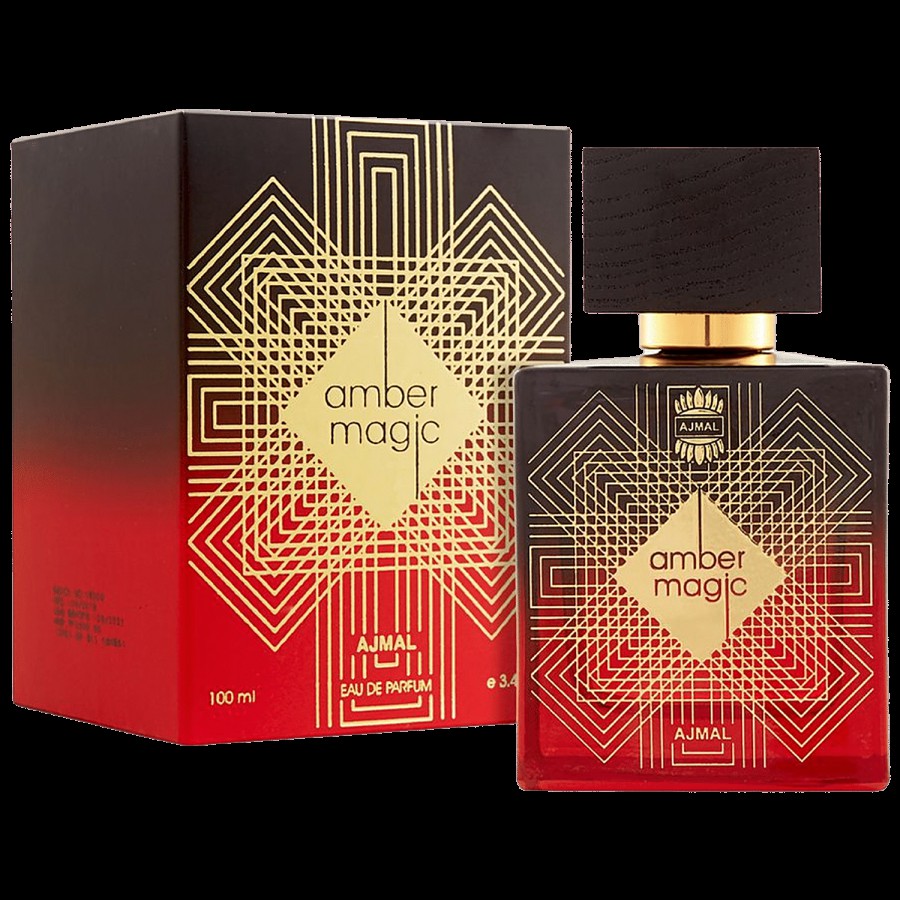 Ajmal Amber Magic EDP Woody Perfume For Men