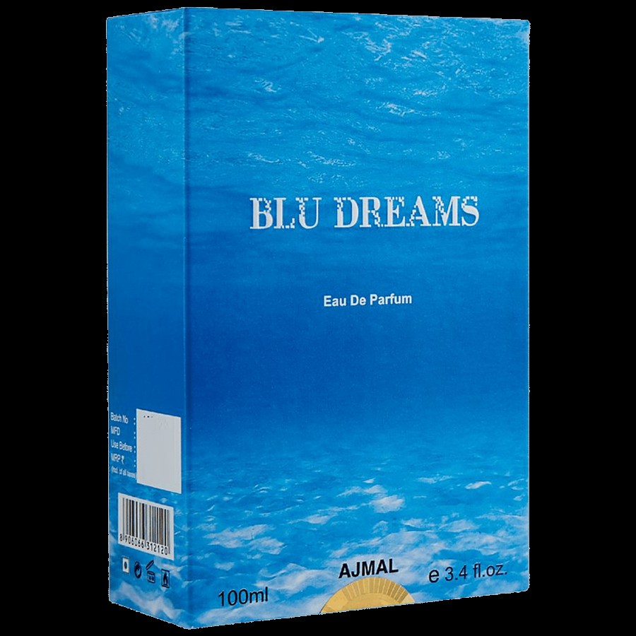 Ajmal Blu Dreams EDP Fougere Perfume For Men