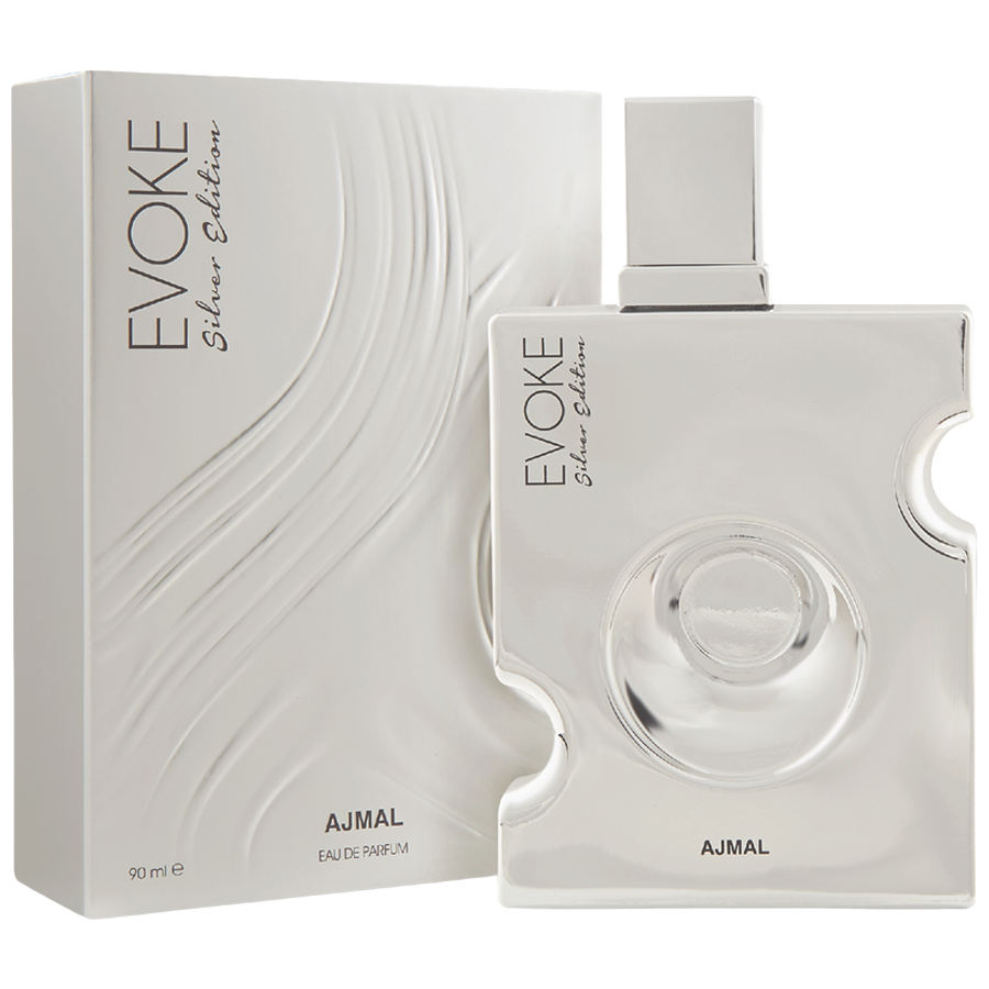 Ajmal Evoke Silver Edition Him EDP Woody Perfume For Men