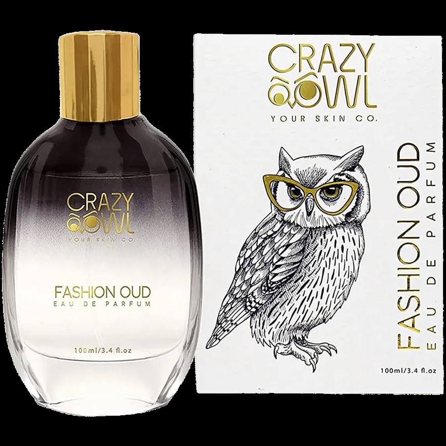 Crazy Owl Fashion Oud Eau De Parfum - Long Lasting Fragrance