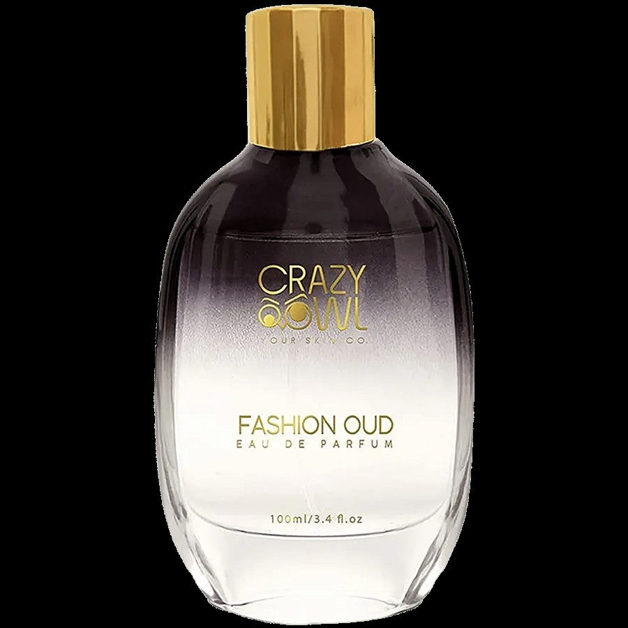 Crazy Owl Fashion Oud Eau De Parfum - Long Lasting Fragrance