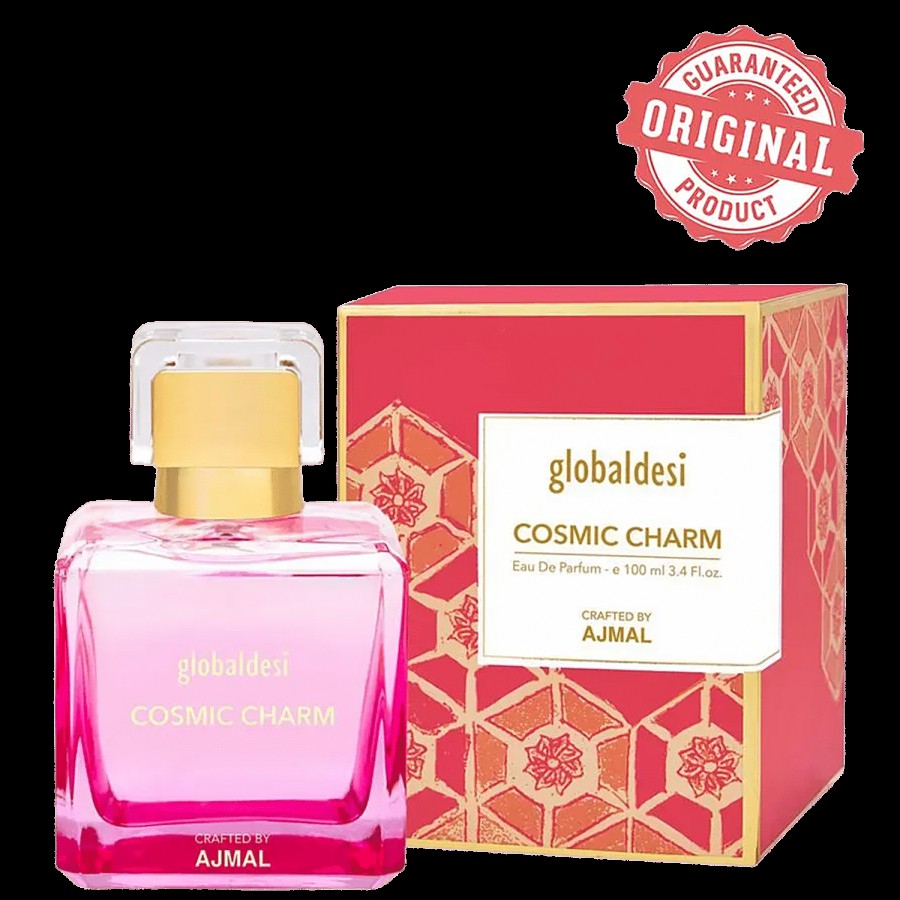 Global Desi Cosmic Charm Eau De Parfum - For Women Crafted By Ajmal