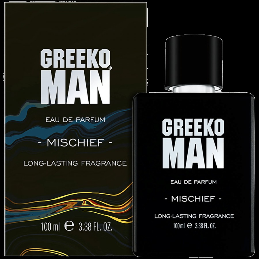 Greeko Man Mischief Eau De Parfum - For Men