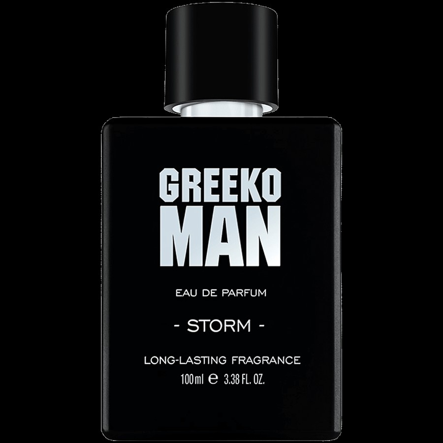 Greeko Man Storm Eau De Parfum - For Men