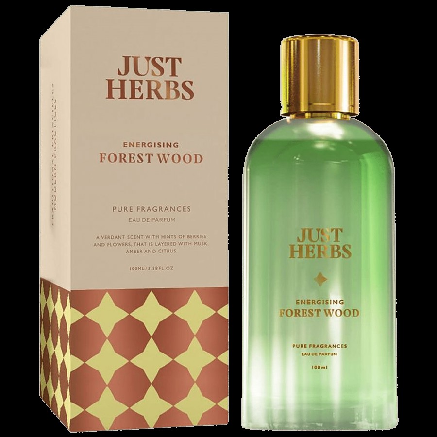 Just Herbs Energising Forest Wood Eau De Parfum