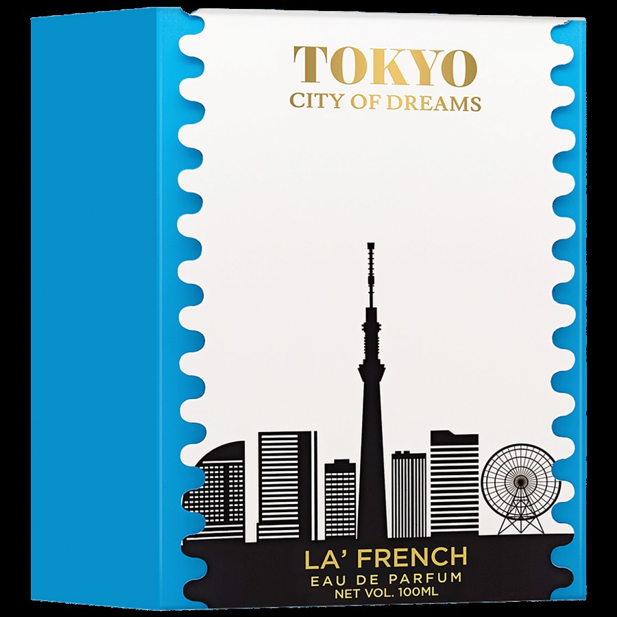 La' French Tokyo City Of Dreams Eau De Parfum - Long Lasting Fragrance