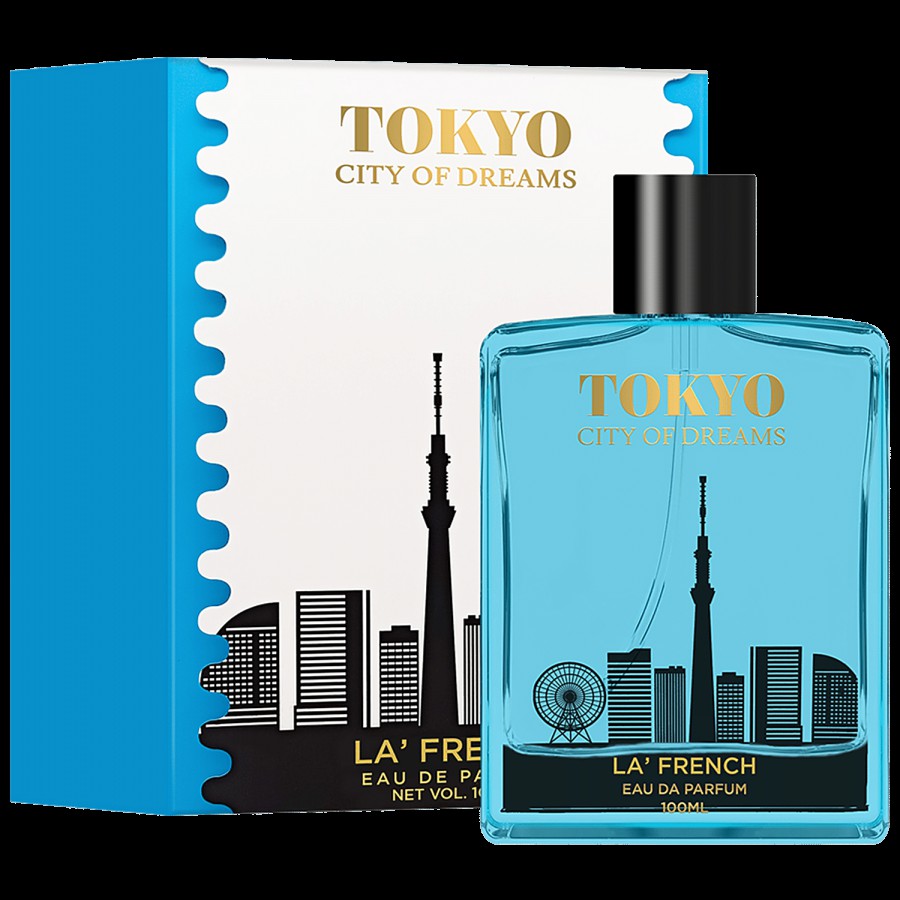 La' French Tokyo City Of Dreams Eau De Parfum - Long Lasting Fragrance