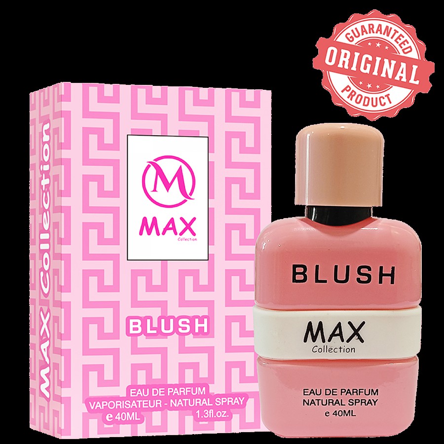 Max Collection Blush Eau De Perfume - Natural Spray