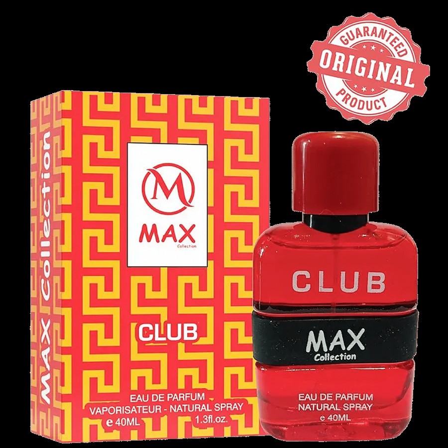 Max Collection Club Eau De Perfume - Natural Spray