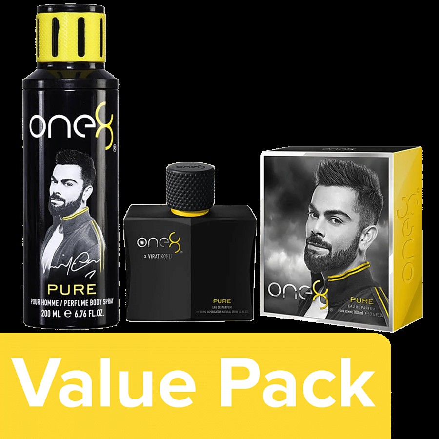 One8 By Virat Kohli Eau De Parfum - Pure