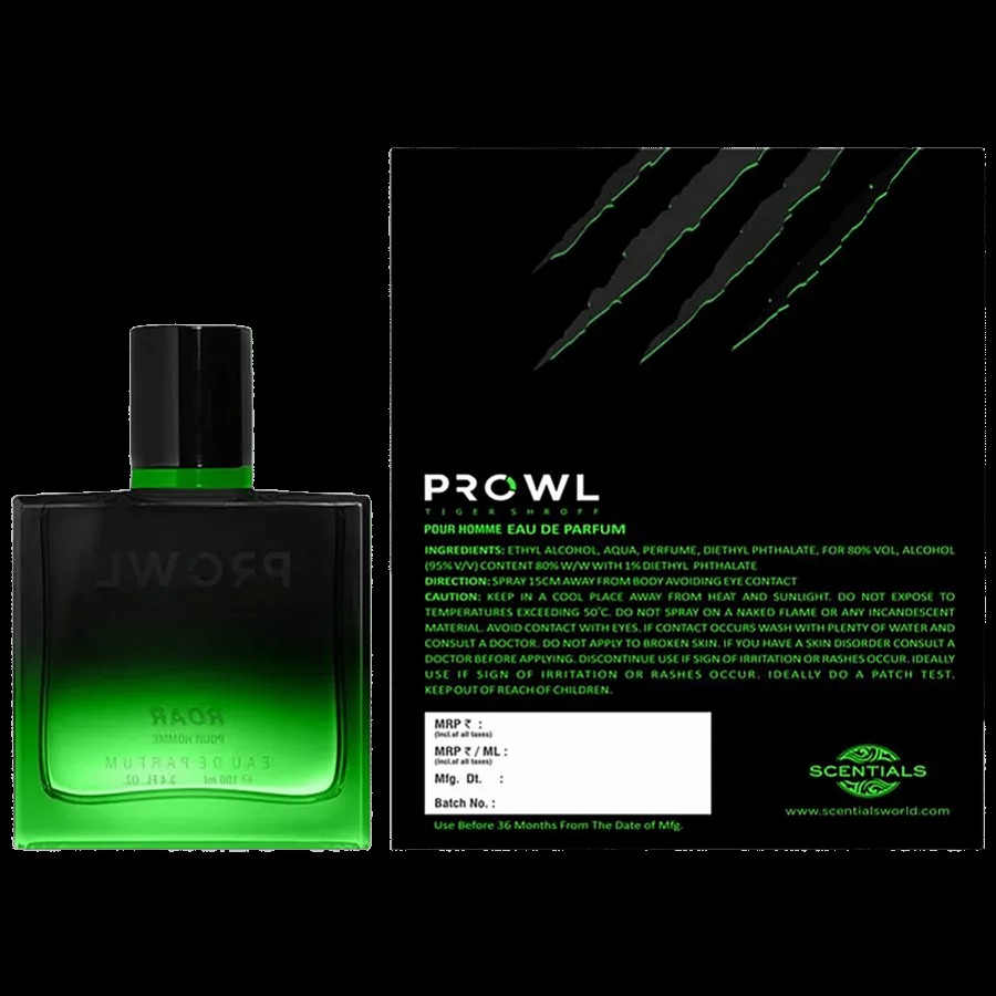 Prowl By Tiger Shroff Roar - Eau de Parfum