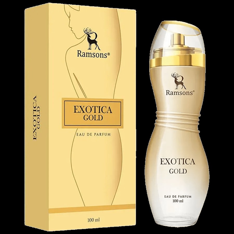 Ramsons Exotica Gold Eau De Parfum - For A Long Lasting Impression