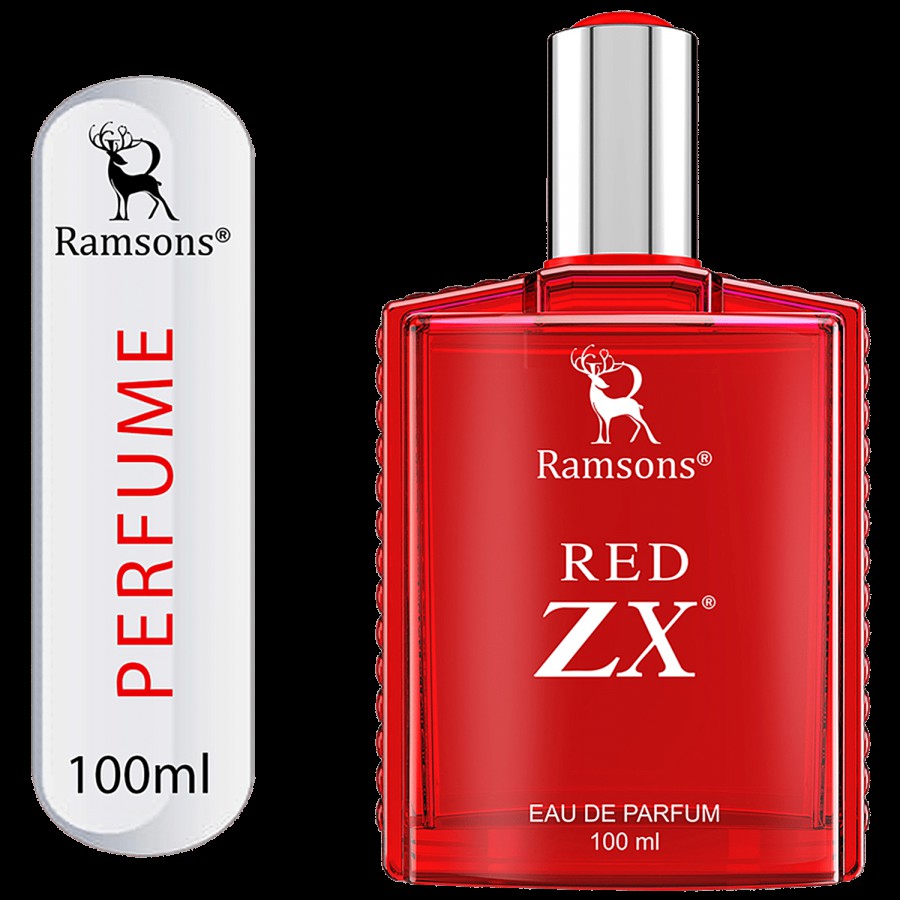 Ramsons Red Zx - Eau De Parfum With Aromatic Woody Notes For All Ages