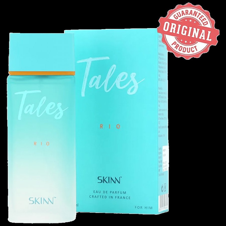 Skinn By Titan Tales Rio Eau De Parfum - For Men