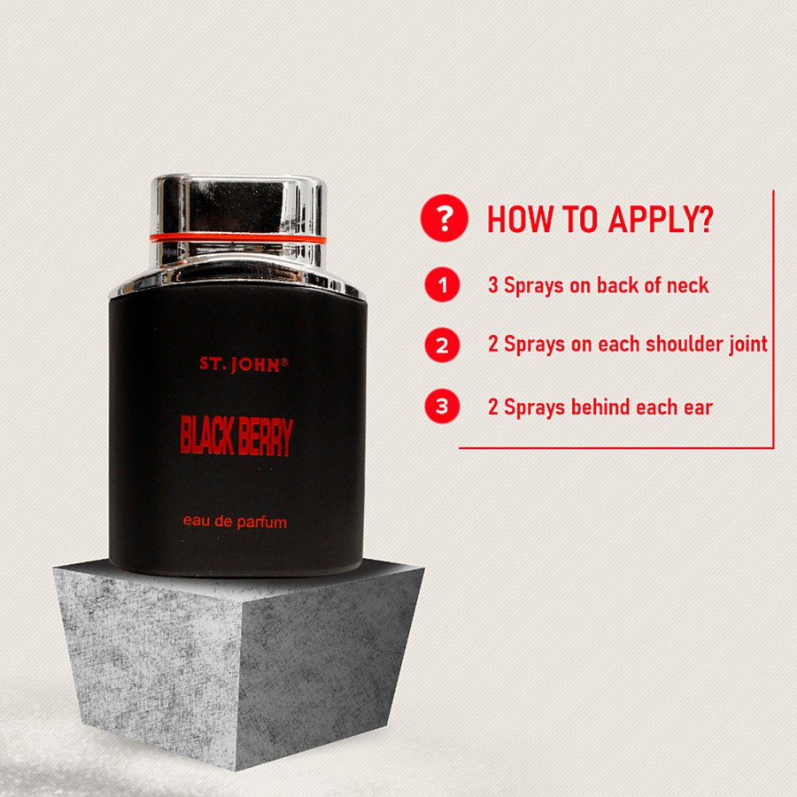 St.john Black Berry Eau De Perfume - Long-lasting Fragrance