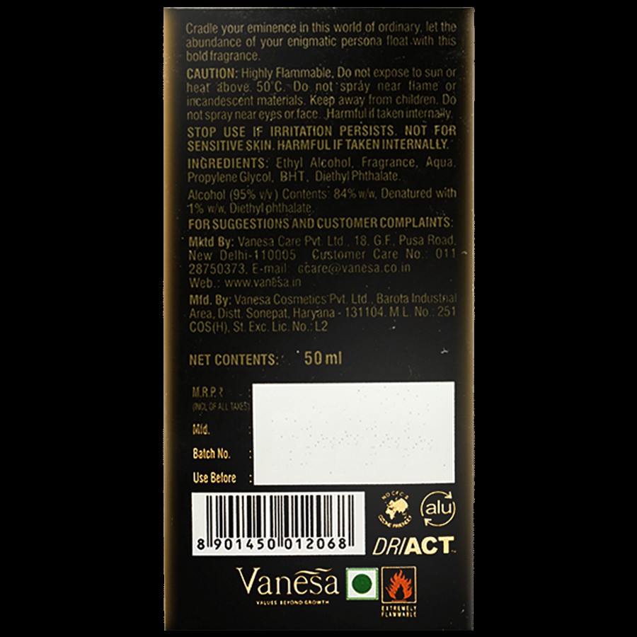 Vanesa Engima Perfume - Aromatic Fragrance