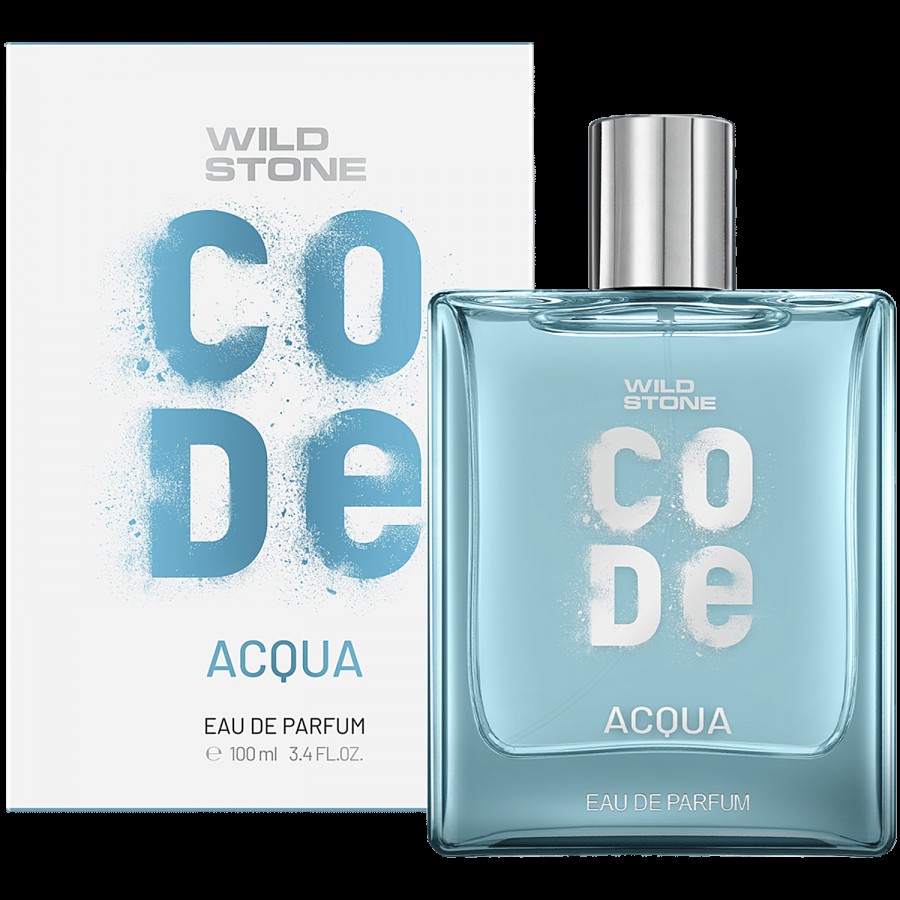 Wild Stone Code Acqua Eau De Parfum - For Men