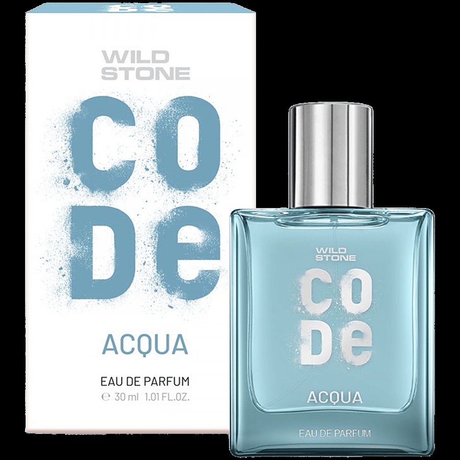 Wild Stone Code Acqua Eau De Parfum - For Men