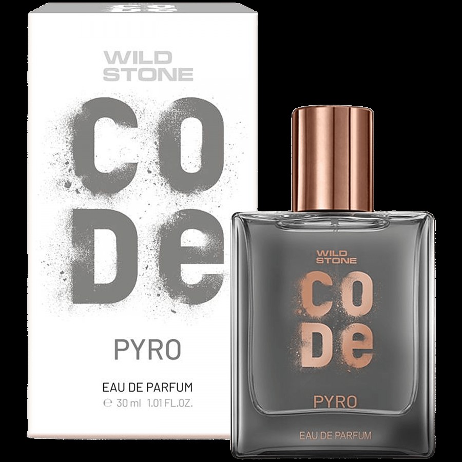 Wild Stone Code Pyro Eau De Parfum - For Men