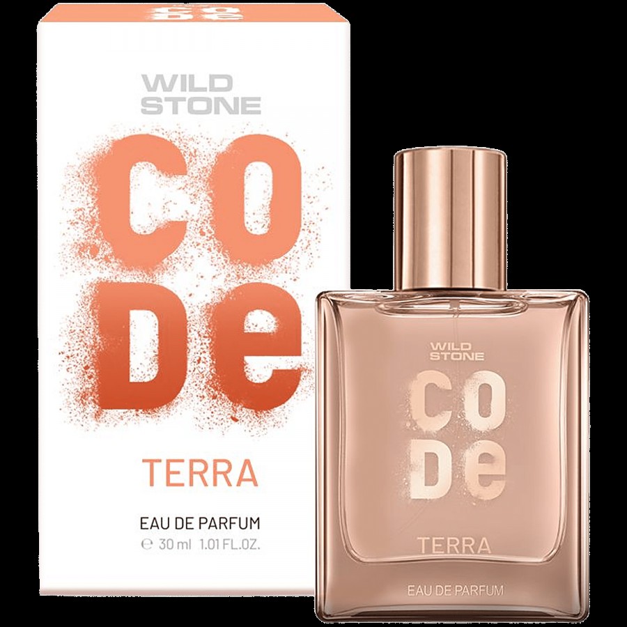 Wild Stone Code Terra Eau De Parfum - For Men