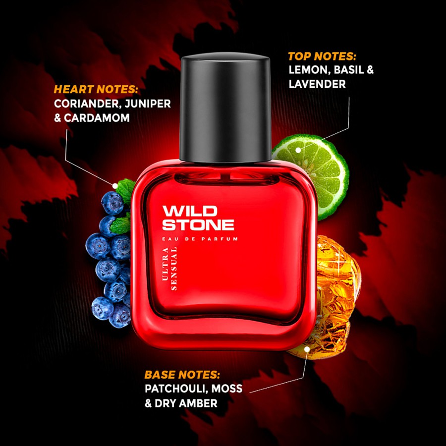 Wild Stone Ultra Sensual Eau De Perfume - Long-Lasting Fragrance