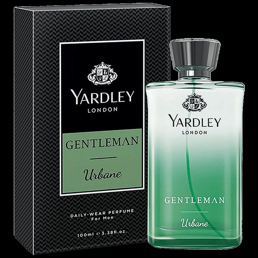 Yardley London Gentleman Urbane Daily Wear Perfume for Men| Fougère Notes