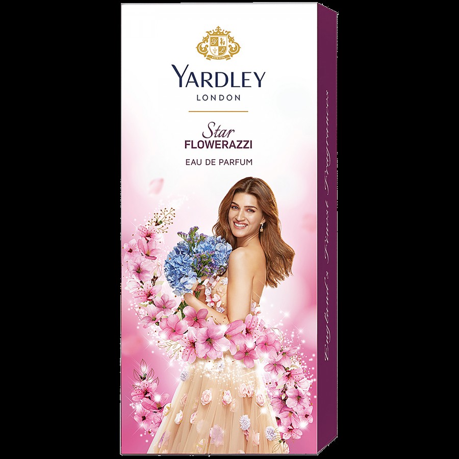 Yardley London Kriti Sanon Limited Edition Star Flowerazzi Perfume Spray