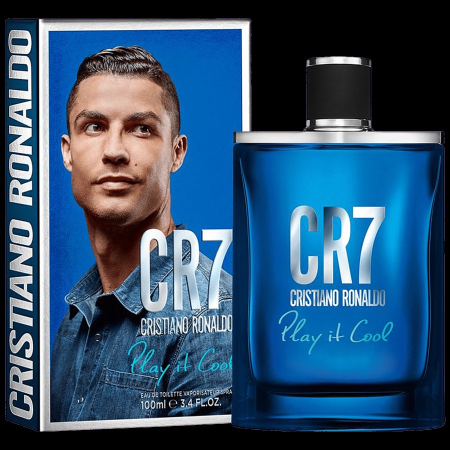 Cristiano Ronaldo CR7 Play It Cool Eau De Toilette - Long-Lasting Fragrance