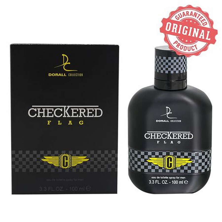 Dorall Collection Checkered Flag Eau De Toilette For Men