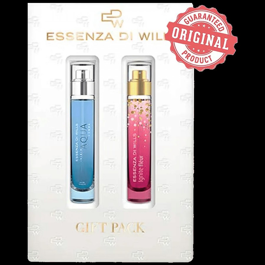 EDW Essenza Miniature Eau De Toilette Gift Pack - Ignite Fleur & Inizio Aqua Homme