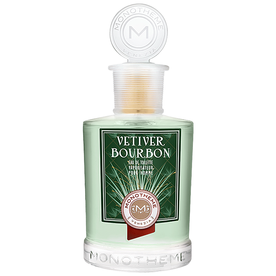 MONOTHEME Vetiver Bourbon Eau De Toilette - Long-Lasting Fragrance