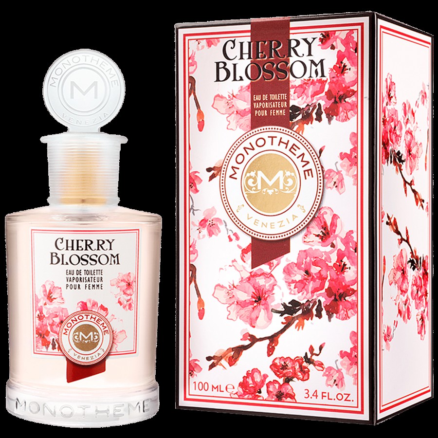 Monotheme Cherry Blossom Eau De Toilette - Long-Lasting Fragrance