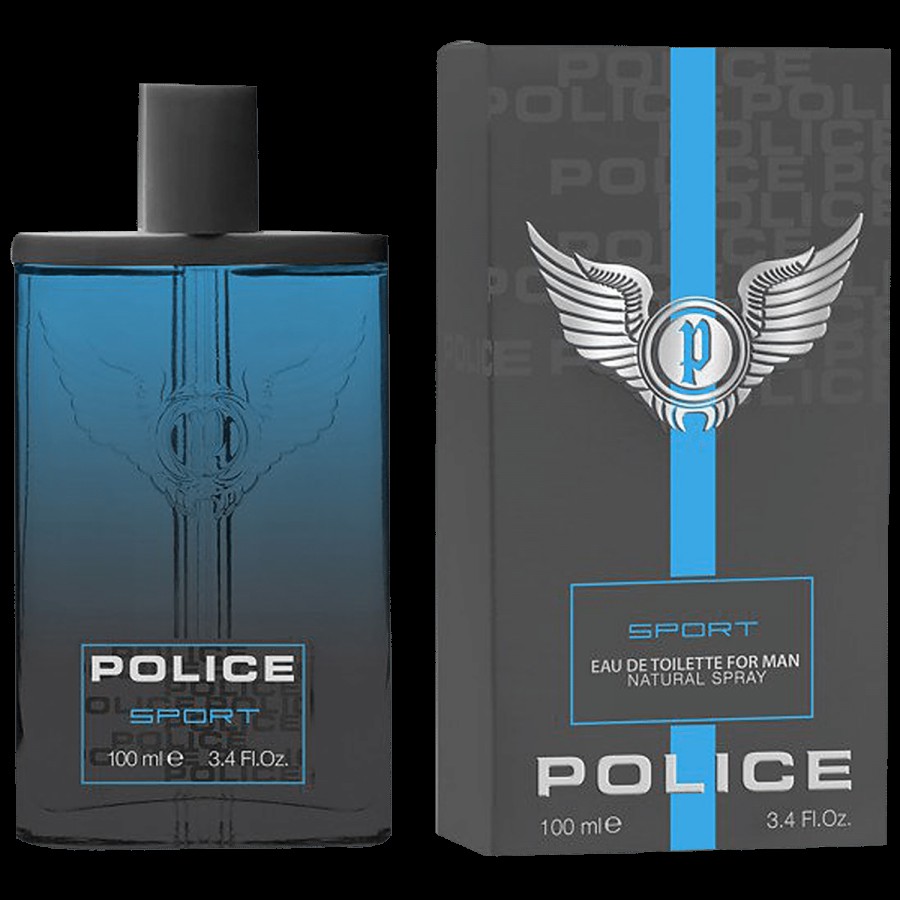 Police Sport Eau De Toilette Natural Spray - For Men