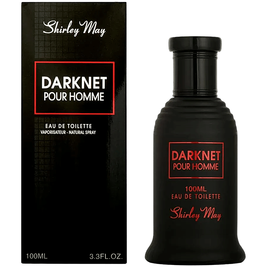 Shirley May Dark Net Pour Homme Eau De Toilette For Men - Natural Spray