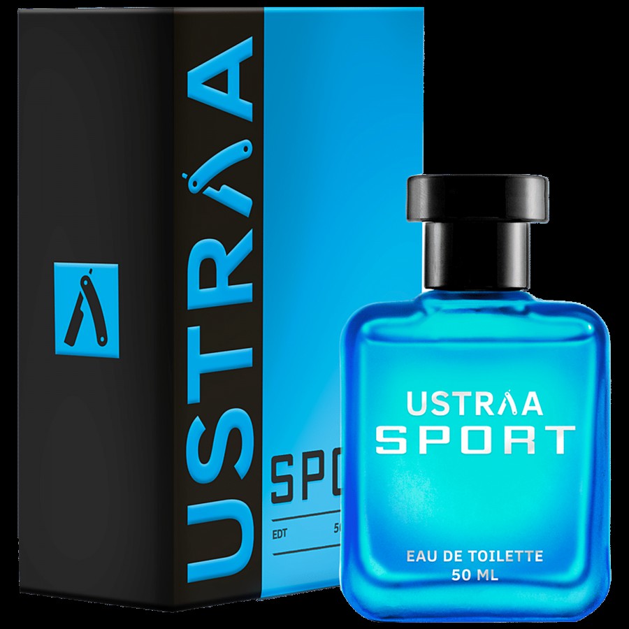 Ustraa Sport Eau De Toilette - Long-Lasting Fragrance